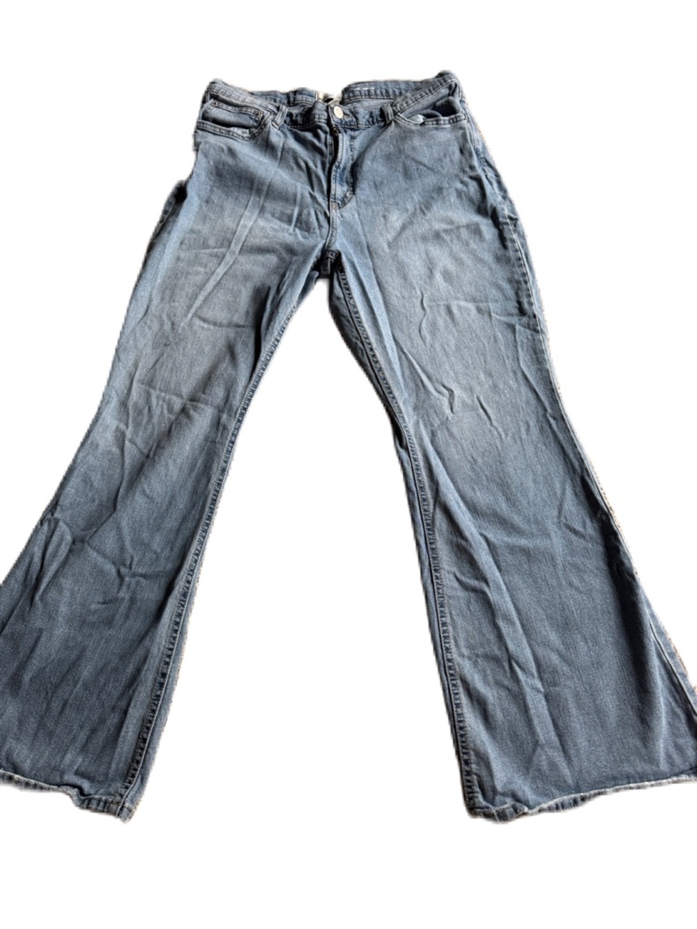 Jordache 14 Light Blue High Rise Flared Jeans